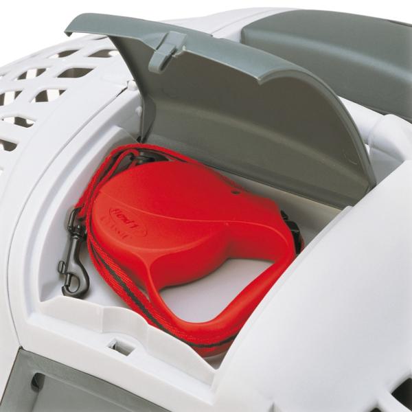 Transportbox Avior mit Einstieg von oben - Autobox für kleine Hunde, Katzen und Nager