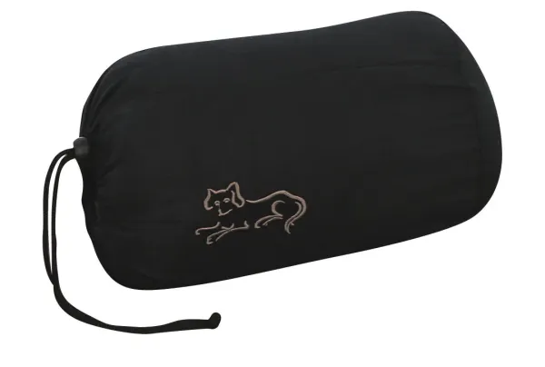 Hunde Reisebett faltbar Traveller - Reisedecke mit Tasche, waschbares Hunderkissen für unterwegs, braun 85 x 65cm ideal für Camping
