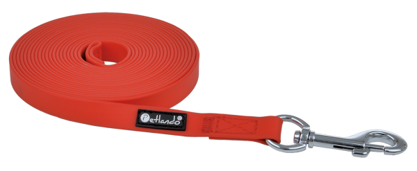 trekkng schleppleine rot