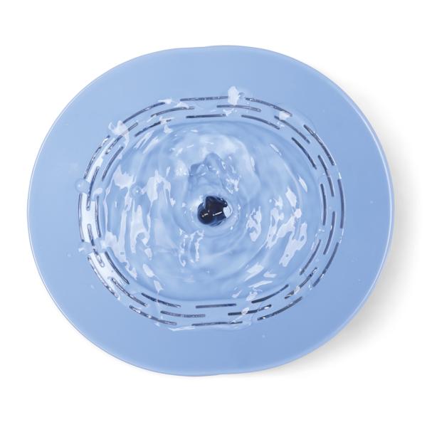 Trinkbrunnen Sensa Savic 2,3 Liter kabellos - Katzenbrunnen und Hundebrunnen für kleine Hunde, beleuchtet, USB C