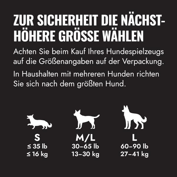 KONG Extreme Ball - sehr robustes Apportierspielzeug - befüllbar