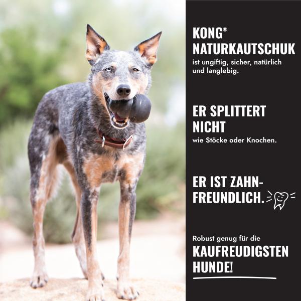 KONG Extreme Ball - sehr robustes Apportierspielzeug - befüllbar