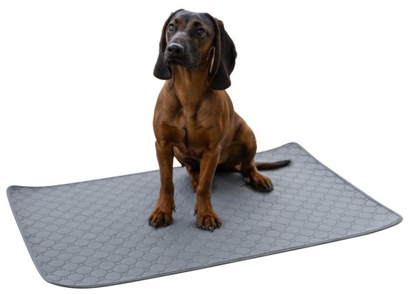 Inkontinenzunterlagen, waschbar (4 Stück) für Hunde und Katzen, sehr saugfähig, auch ideal als Auflage für Hundebett und Sofa