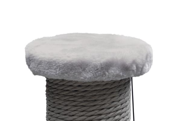 Beeztees Katzenkratzbaum - Kratzstamm Figo grau