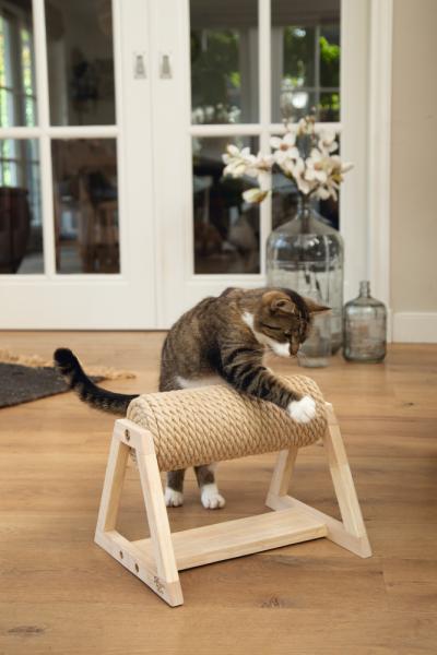 Katzenkratzbaum Yves - Kratzrolle für Katzen Kratzstamm Designed by Lotte