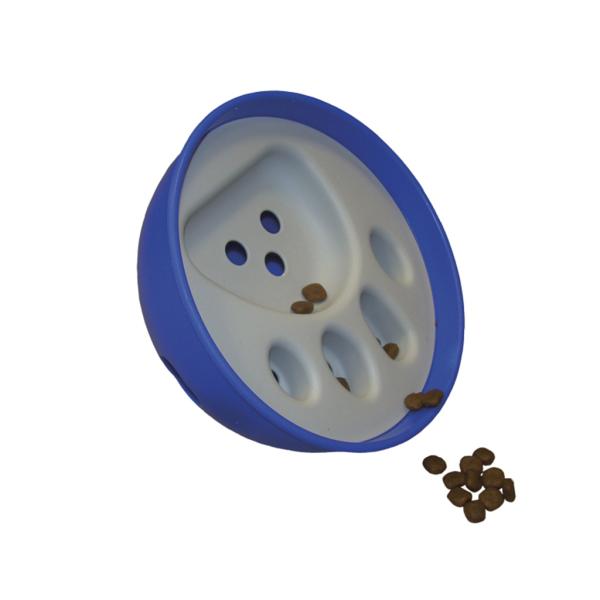 Antischlingnapf und Intelligenzspielzeug für Hunde in einem - Nobby Beschäftigungsnapf Kick ´N Feed