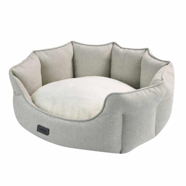 Katzenbett oval beige Nobby Valea