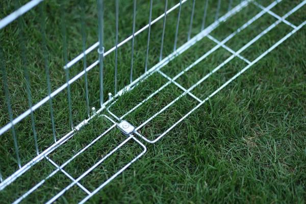 Freigehege Kaninchen - Freilaufgehege mit Ausbruchsperre für Nager, komplett geschlossen