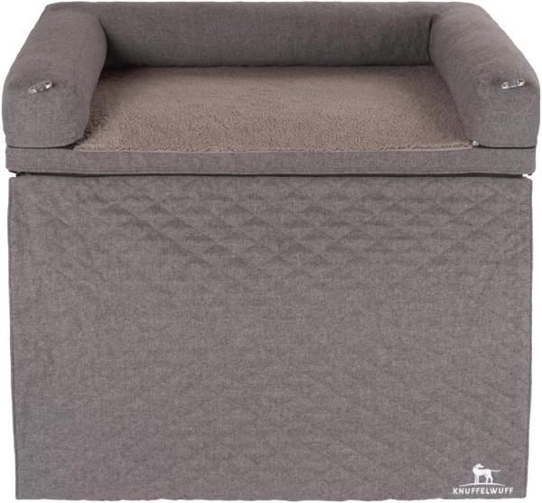 Orthopädisches 2in1 Sofaschutz Hundebett Yona Knuffelwuff - Bezug abnehmbar, Hundesofa auch als Kofferraumbett nutzbar