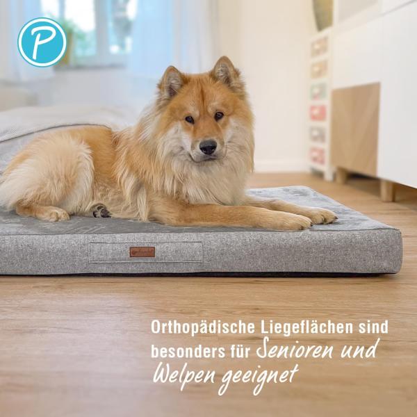Petlando Merano Ortho - orthopädisches Hundebett - Hundematratze mit Viskose-Schaumstoff