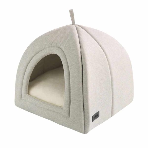 Höhle für kleine Hunde und Katzen - Nobby Valea, beige [38 x 38 x 38 cm]