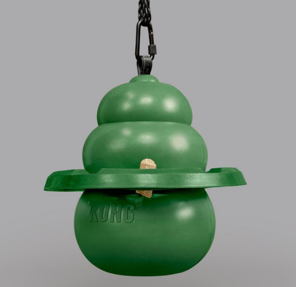 Kong Kit für Pferde Beschäftigungsspielzeug mit extra Ring - Equine (Pferd) 12 Zoll (30cm) Classic Green 4.5lb (2kg)