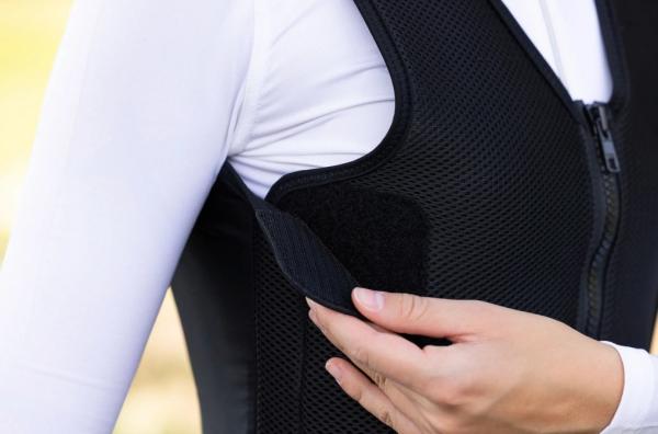 Reitschutzweste BackPro SpineX - Covalliero Rückenschutzweste für Kinder und Erwachsene, Unisex