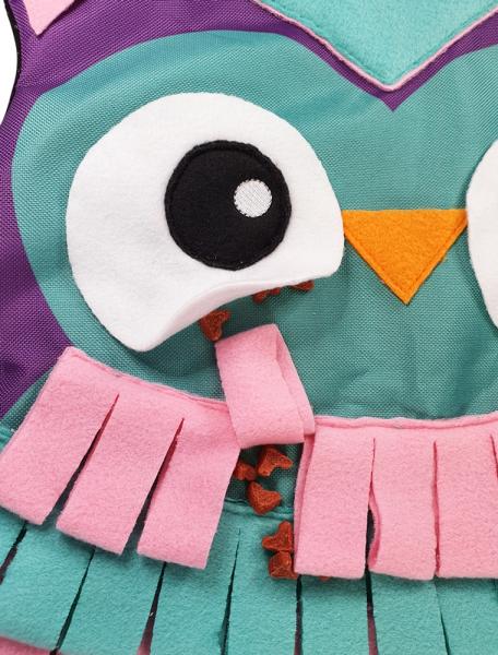 Schnüffelmatte für Katzen und Hunde - Nobby Owl [53 x 55 cm] Schnüffelteppich Eulenmotiv