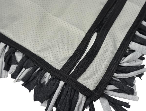 Schnüffelteppich für Katzen und Hunde von Nobby [56 x 44 cm] Schnüffelmatte grau-schwarz