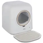 Selbstreinigende Katzentoilette mit App