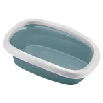 Katzentoilette Sprint 58 x 39 x 17cm blau - Schalentoilette auch für große Katzen geeignet