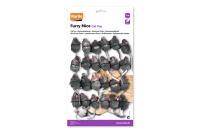 24 Spielmäuse für Katzen - Katzenspielzeug Plüschmaus Sparpack