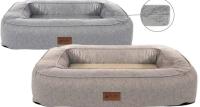 Petlando orthopädisches Hundebett Lima stone tabacco